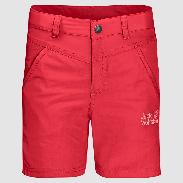 Pantalones Cortos Jack Wolfskin Sun Niños Rojos Mexico-3154716